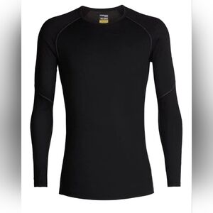 Icebreaker Men's 150 Zone Ls Crewe Black
